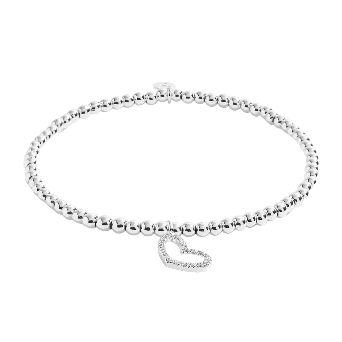 A Little 'Fabulous Forty' Bracelet | Silver Plated