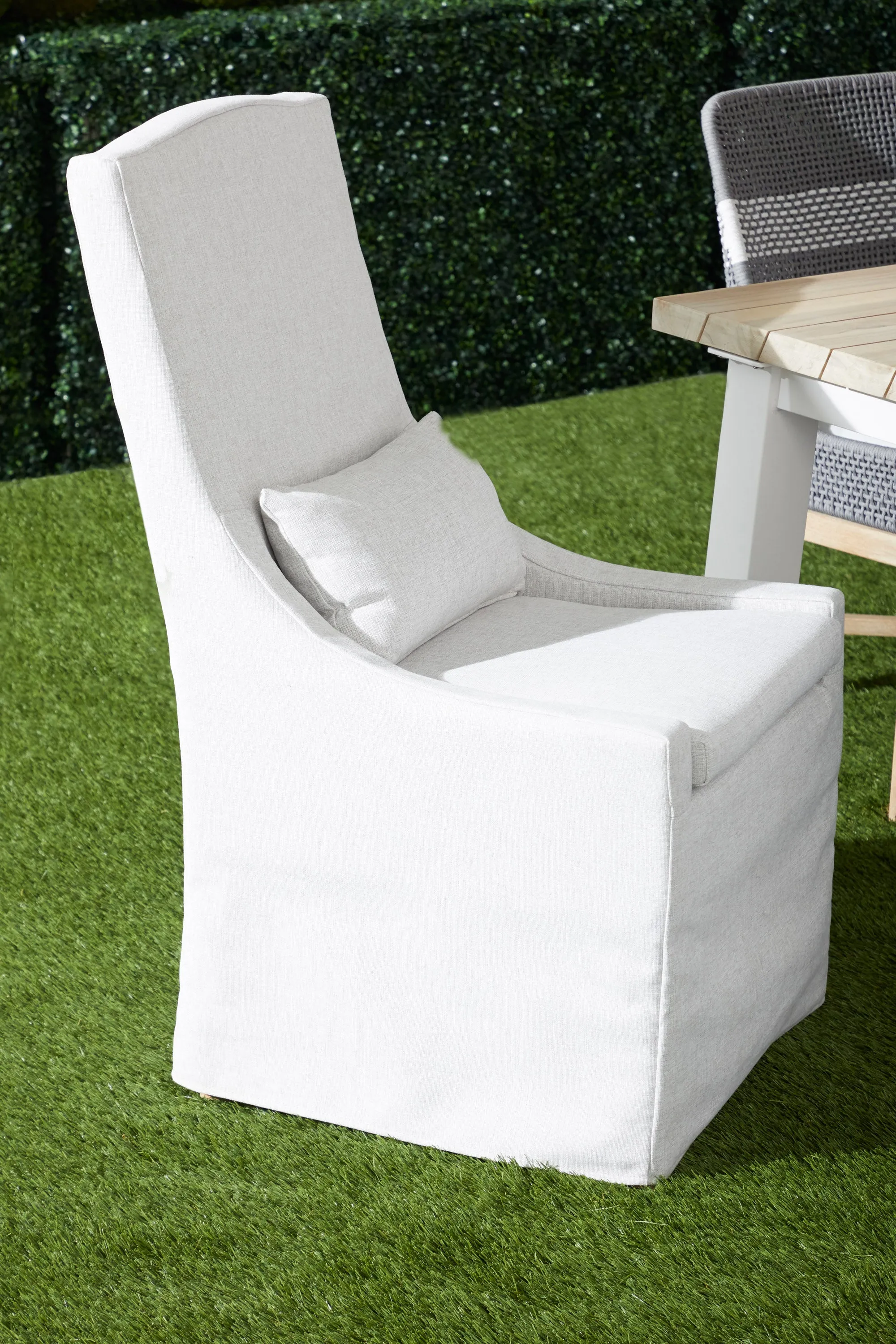 Adele Outdoor Slipcover Dining Chair