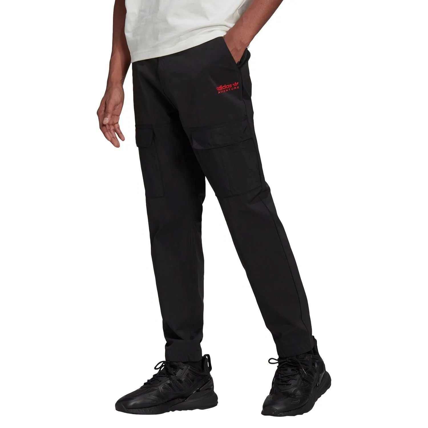 adidas Originals Adventure Cargo Pants -  Black