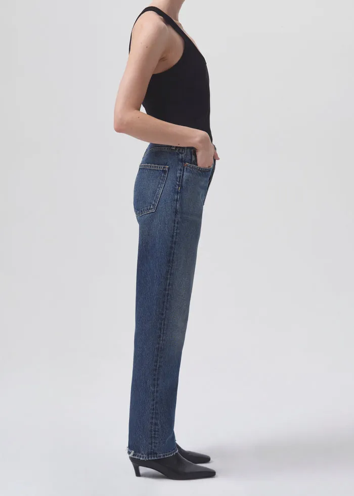 Agolde 90'S Pinch Waist High Rise Straight Jeans in Playground