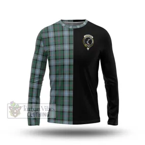 Alexander of Menstry Hunting Tartan Long Sleeve T-Shirt with Family Crest and Half Of Me Style