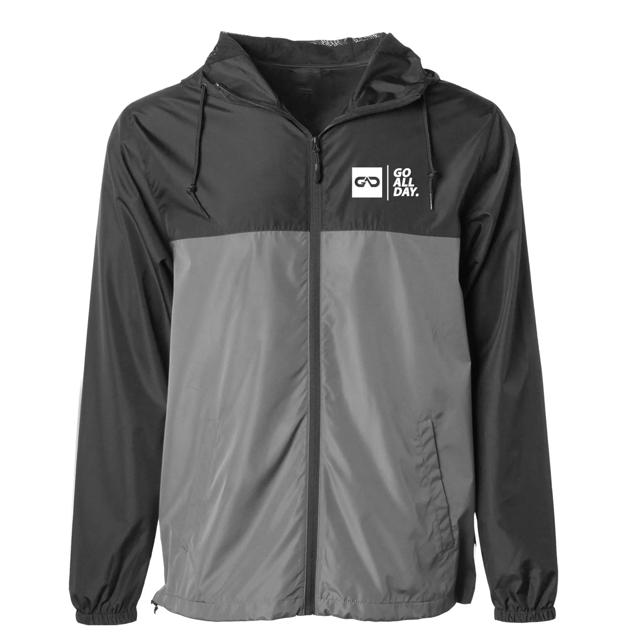 All-Weather Lightweight Zip Hooded Jacket