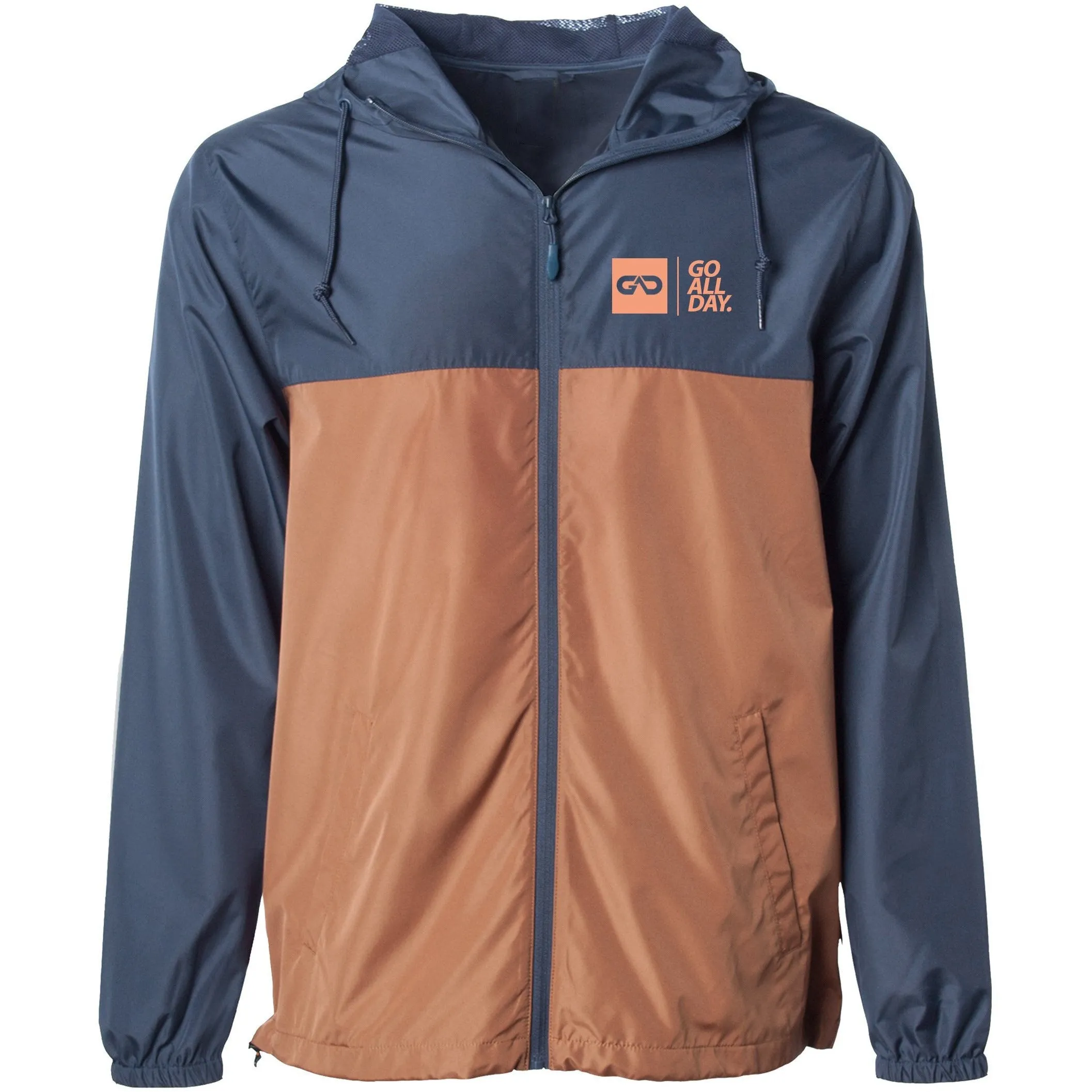 All-Weather Lightweight Zip Hooded Jacket