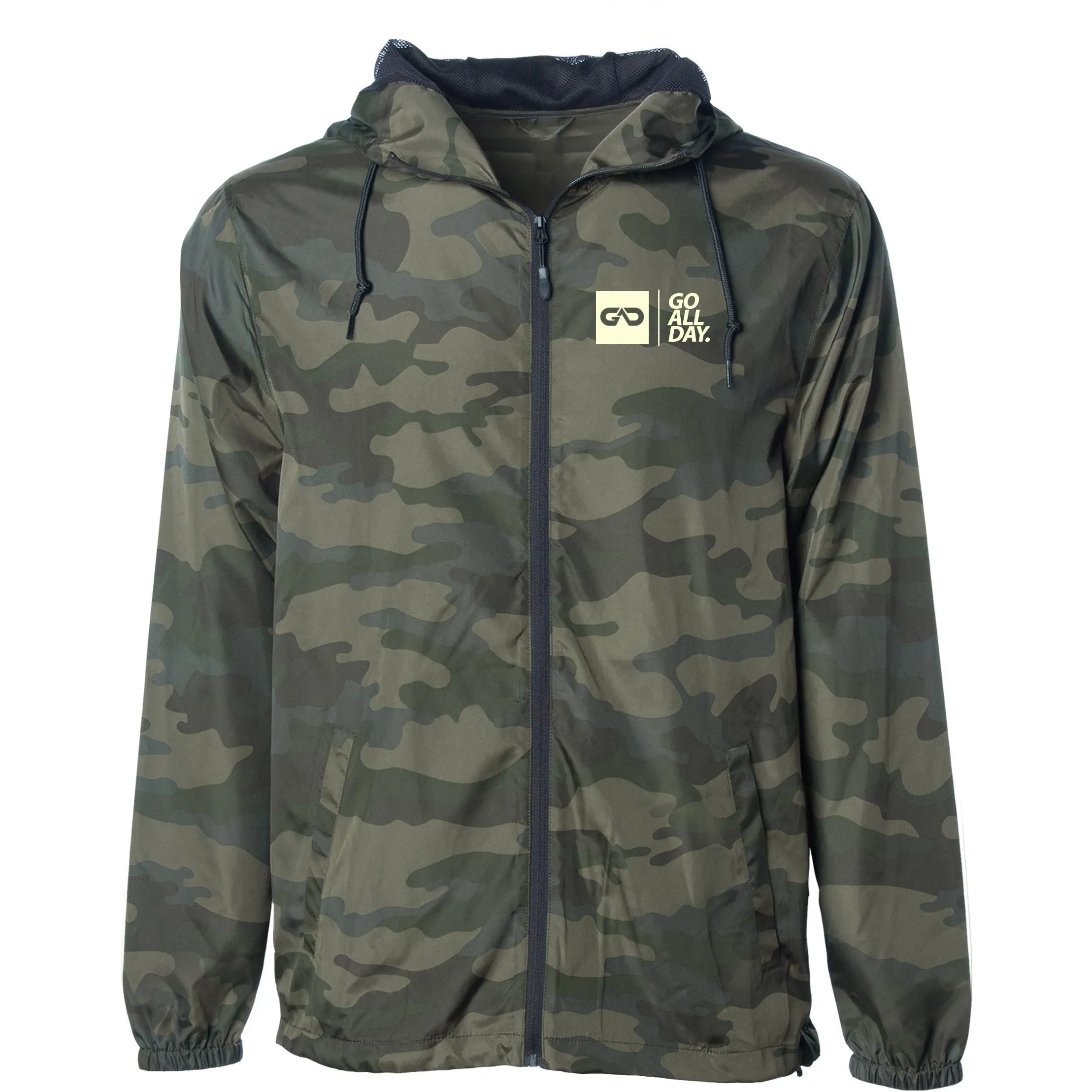 All-Weather Lightweight Zip Hooded Jacket