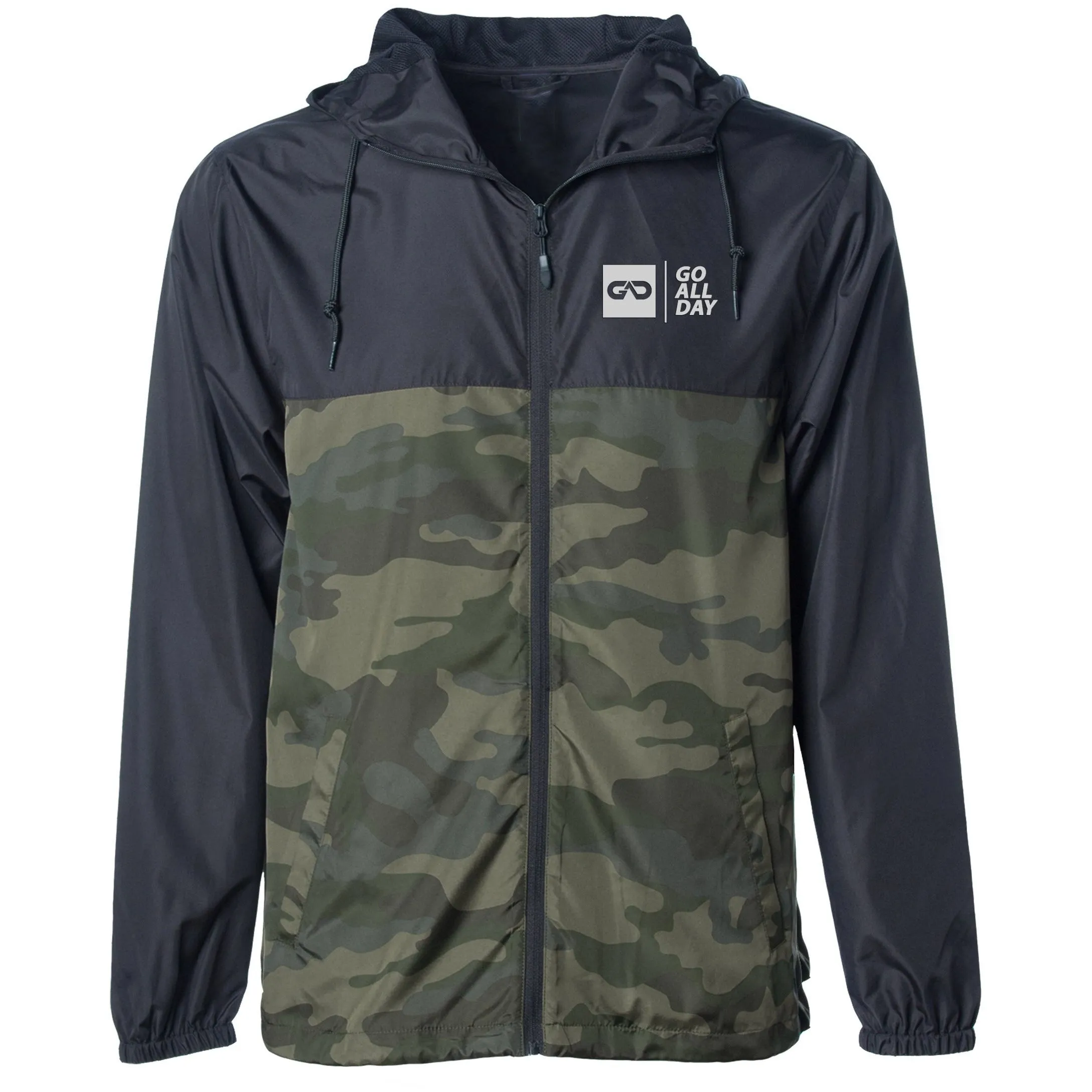 All-Weather Lightweight Zip Hooded Jacket