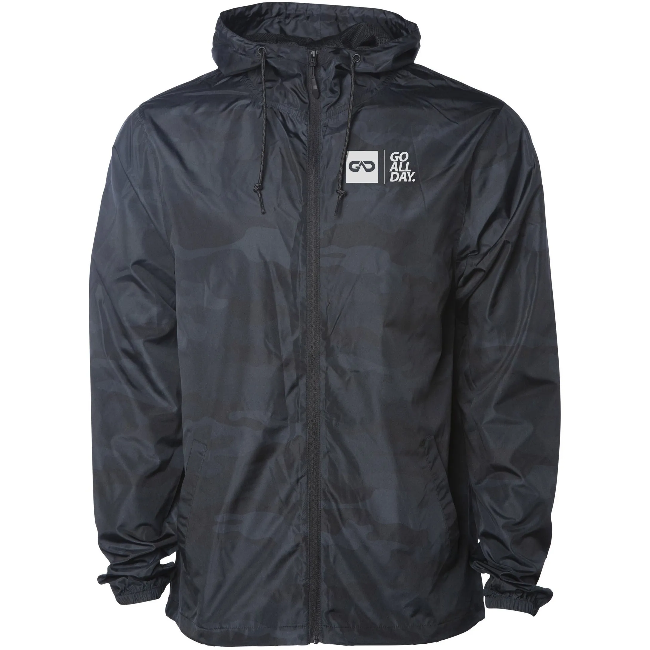 All-Weather Lightweight Zip Hooded Jacket