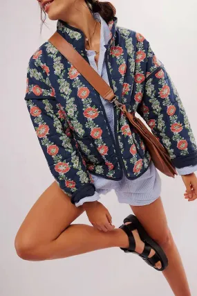 Amelia Floral Quilted Jacket