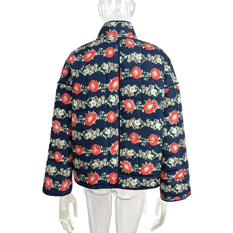 Amelia Floral Quilted Jacket