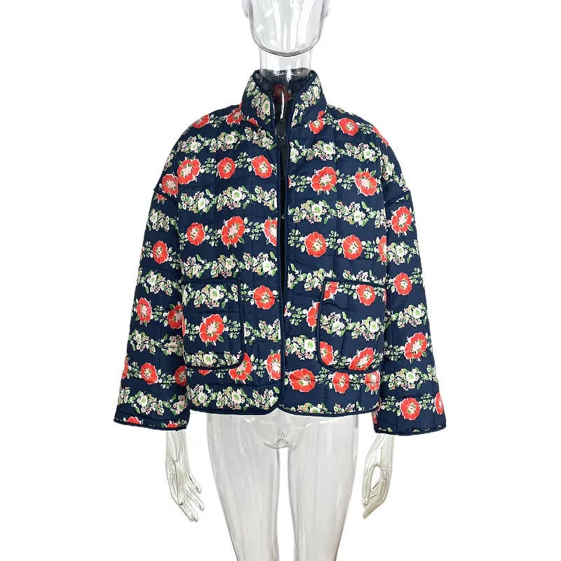 Amelia Floral Quilted Jacket