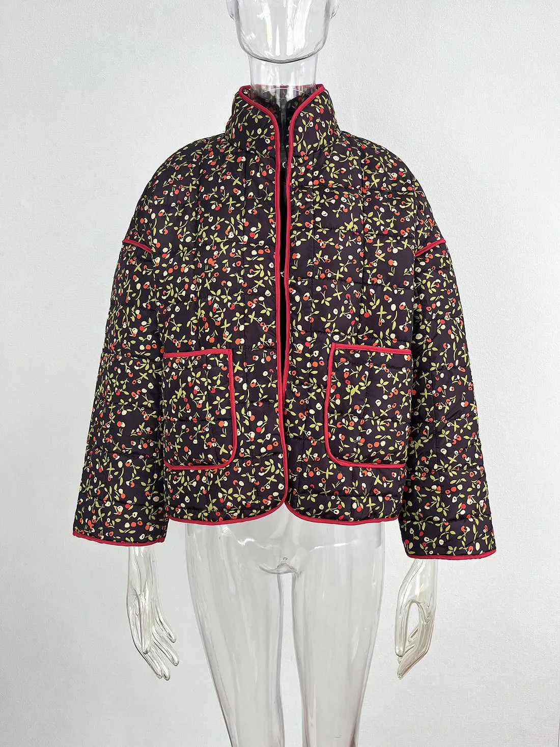 Amelia Floral Quilted Jacket