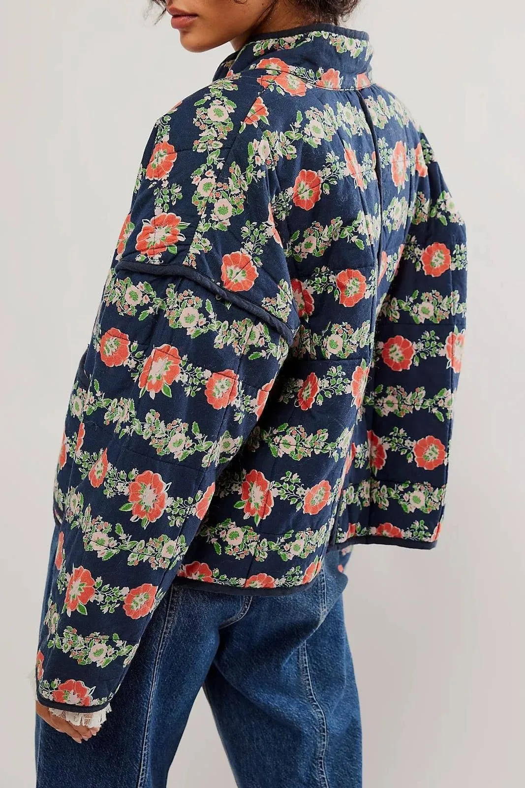 Amelia Floral Quilted Jacket