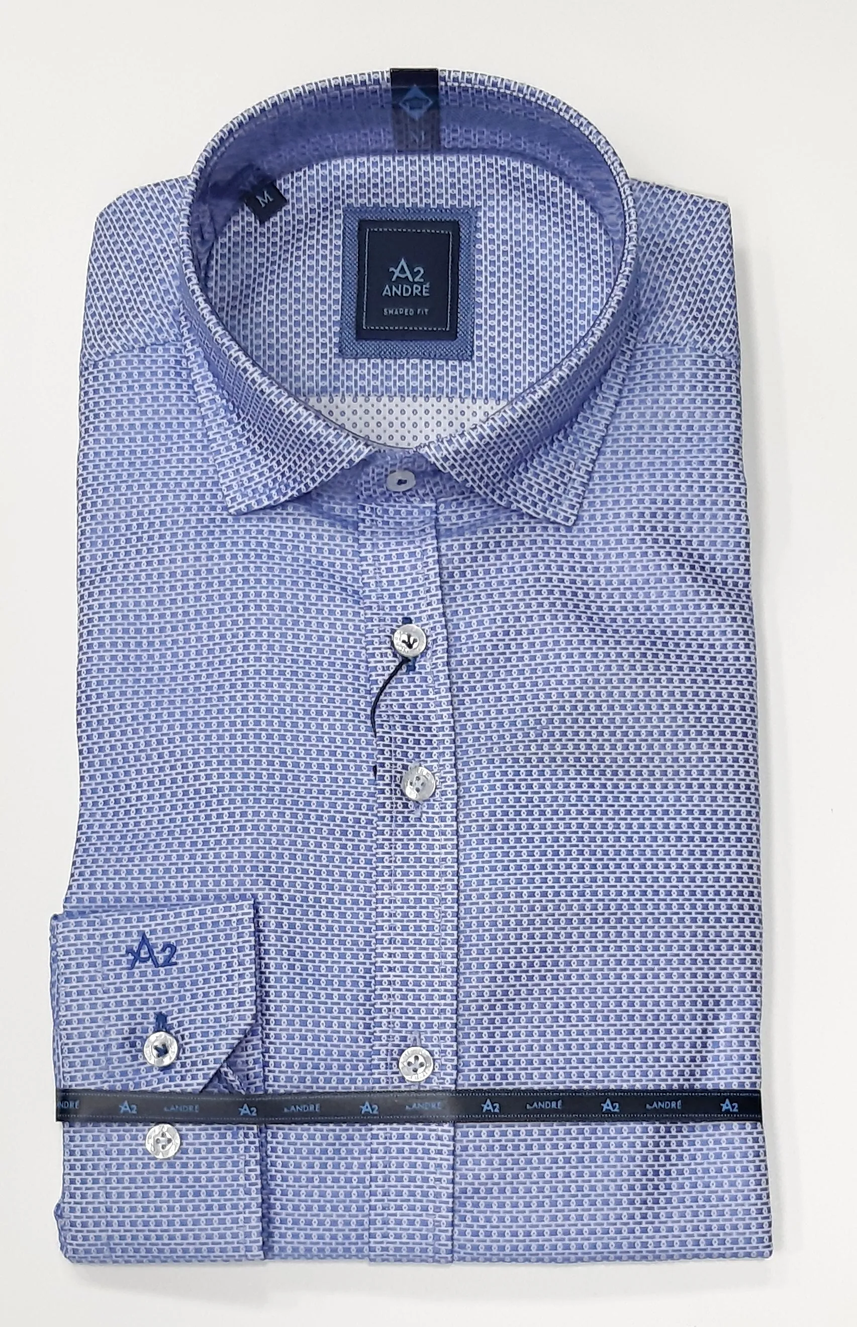 Andre Palma Long Sleeve Shirt - Blue