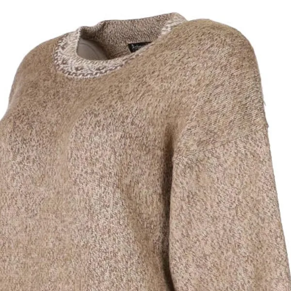 Artesanias Alania Peru Jumper - XL Beige Alpaca