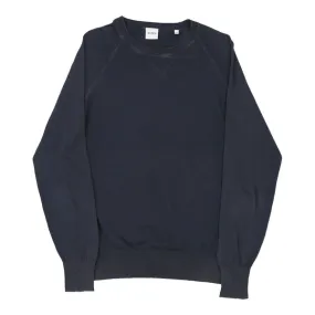 Aspesi Jumper - Small Navy Cotton Blend