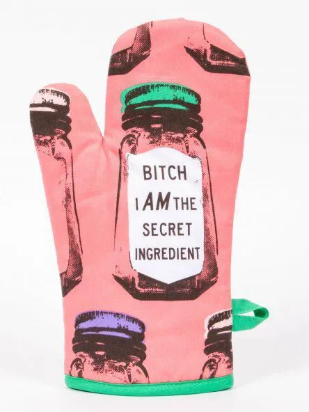 B* I Am The Secret Ingredient Oven Mitt