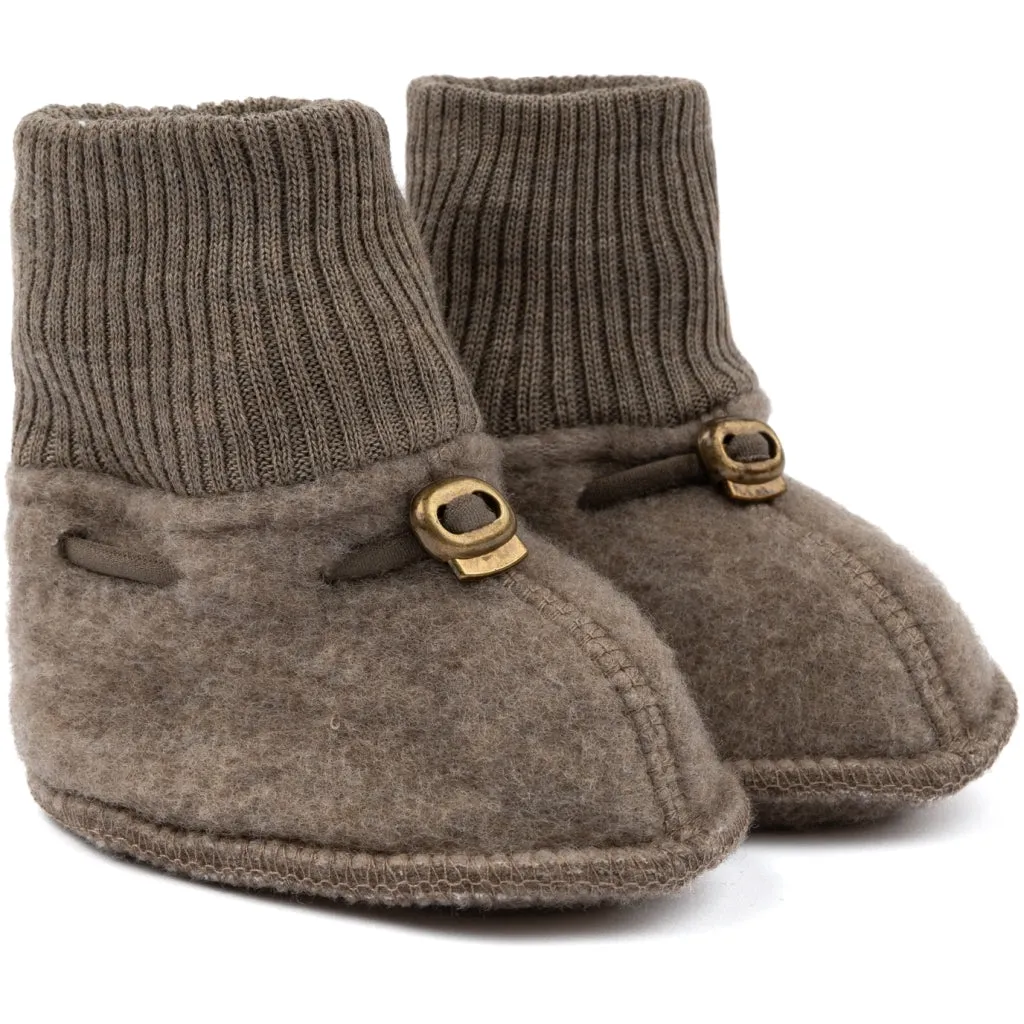 Baby Wool Footies - Melange Denver