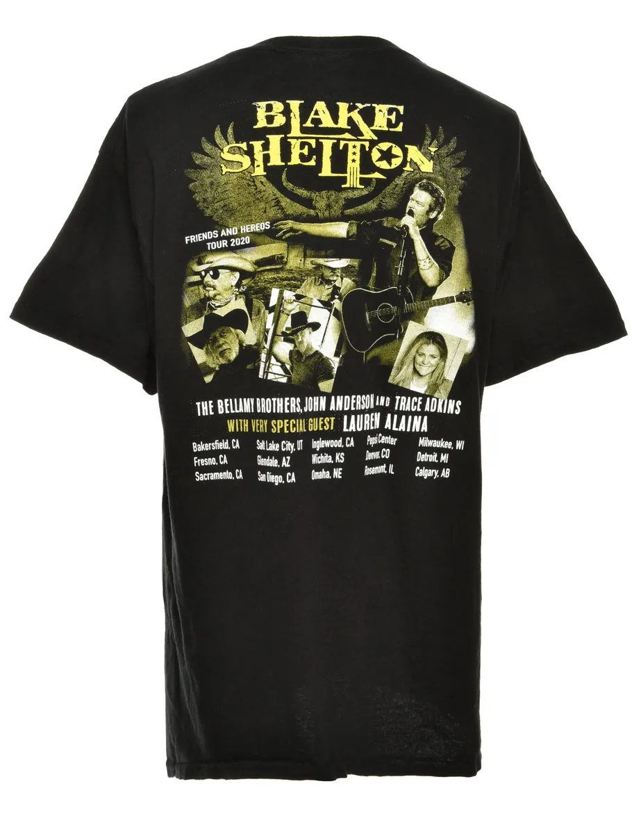 Blake Shelton Printed T-shirt - M