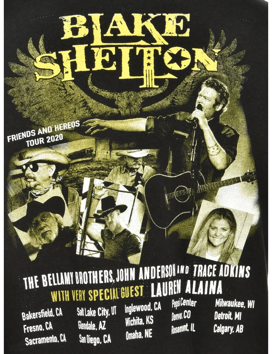 Blake Shelton Printed T-shirt - M