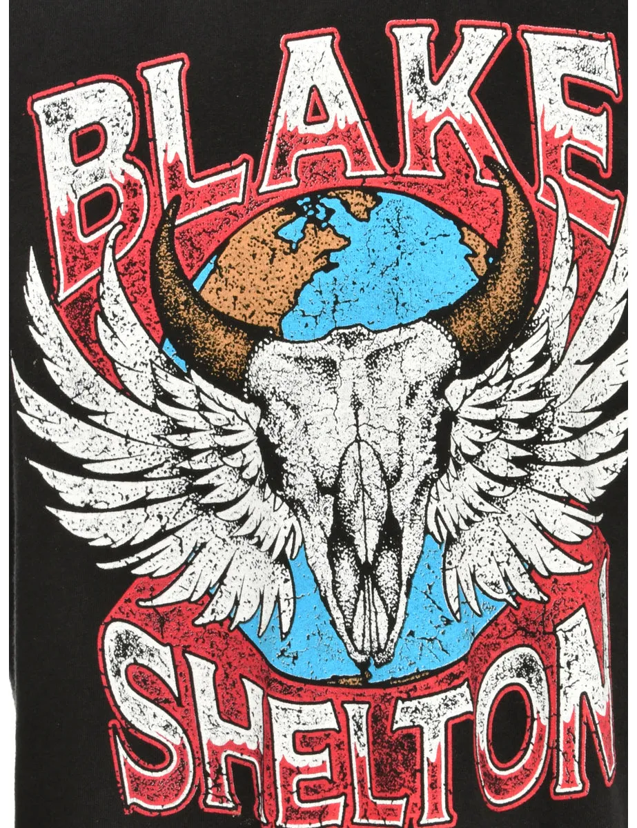 Blake Shelton Printed T-shirt - M