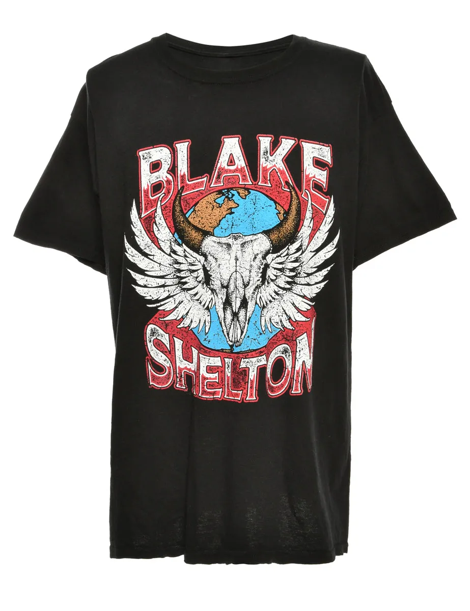 Blake Shelton Printed T-shirt - M