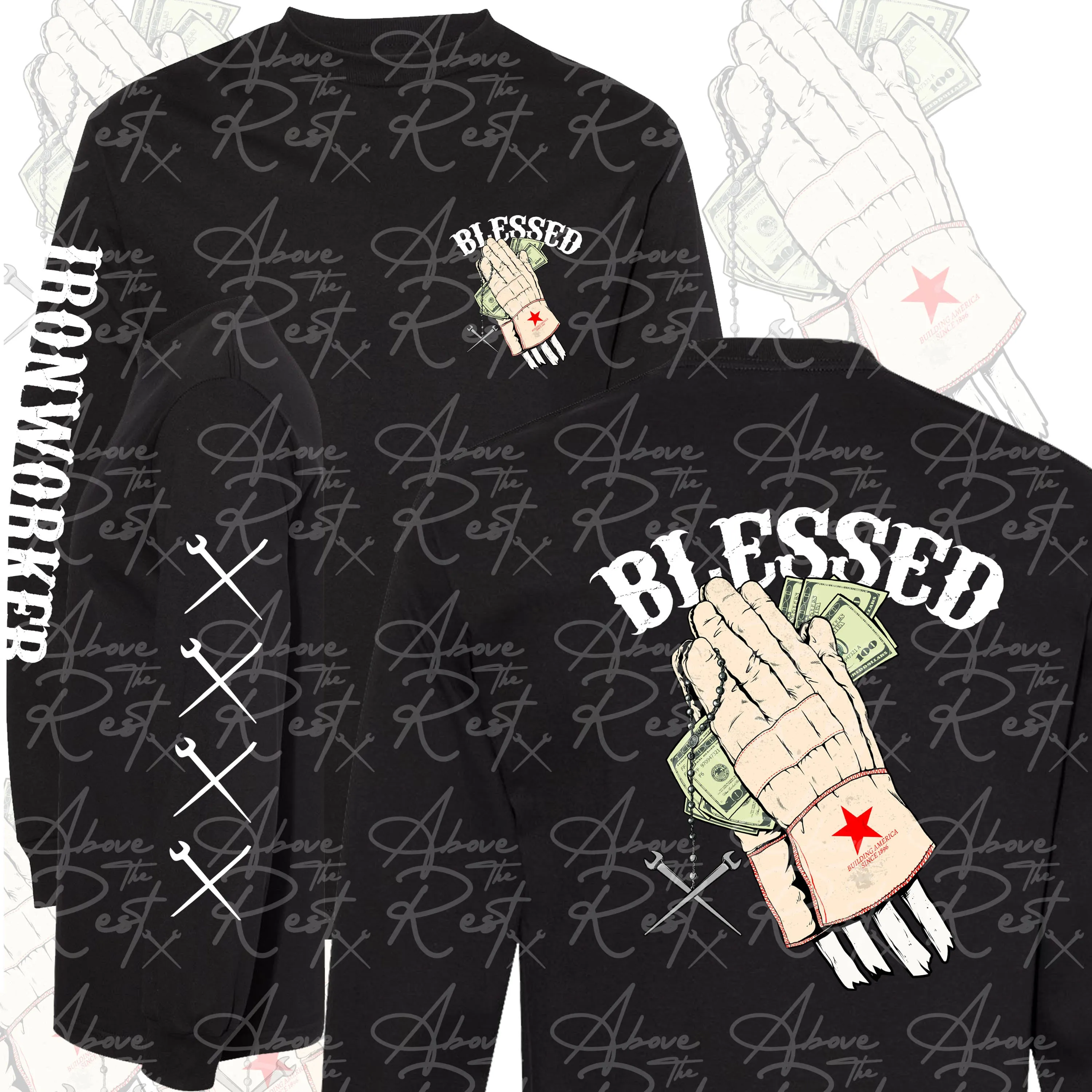 BLESSED  LONG SLEEVE