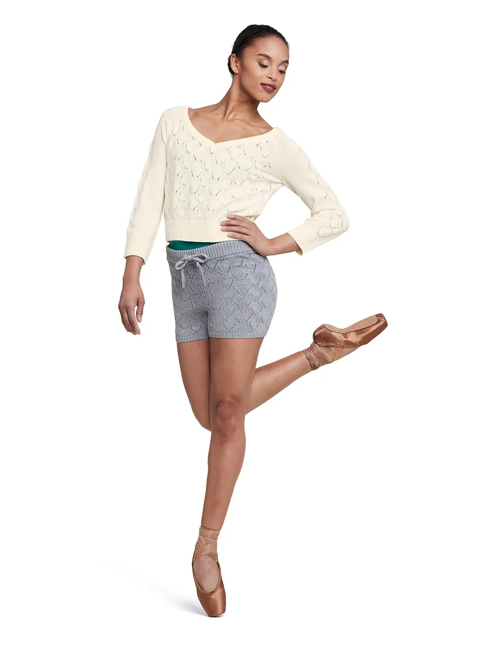 Bloch Cropped Knit Sweater