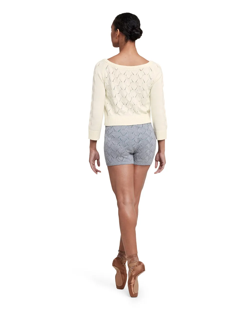 Bloch Cropped Knit Sweater