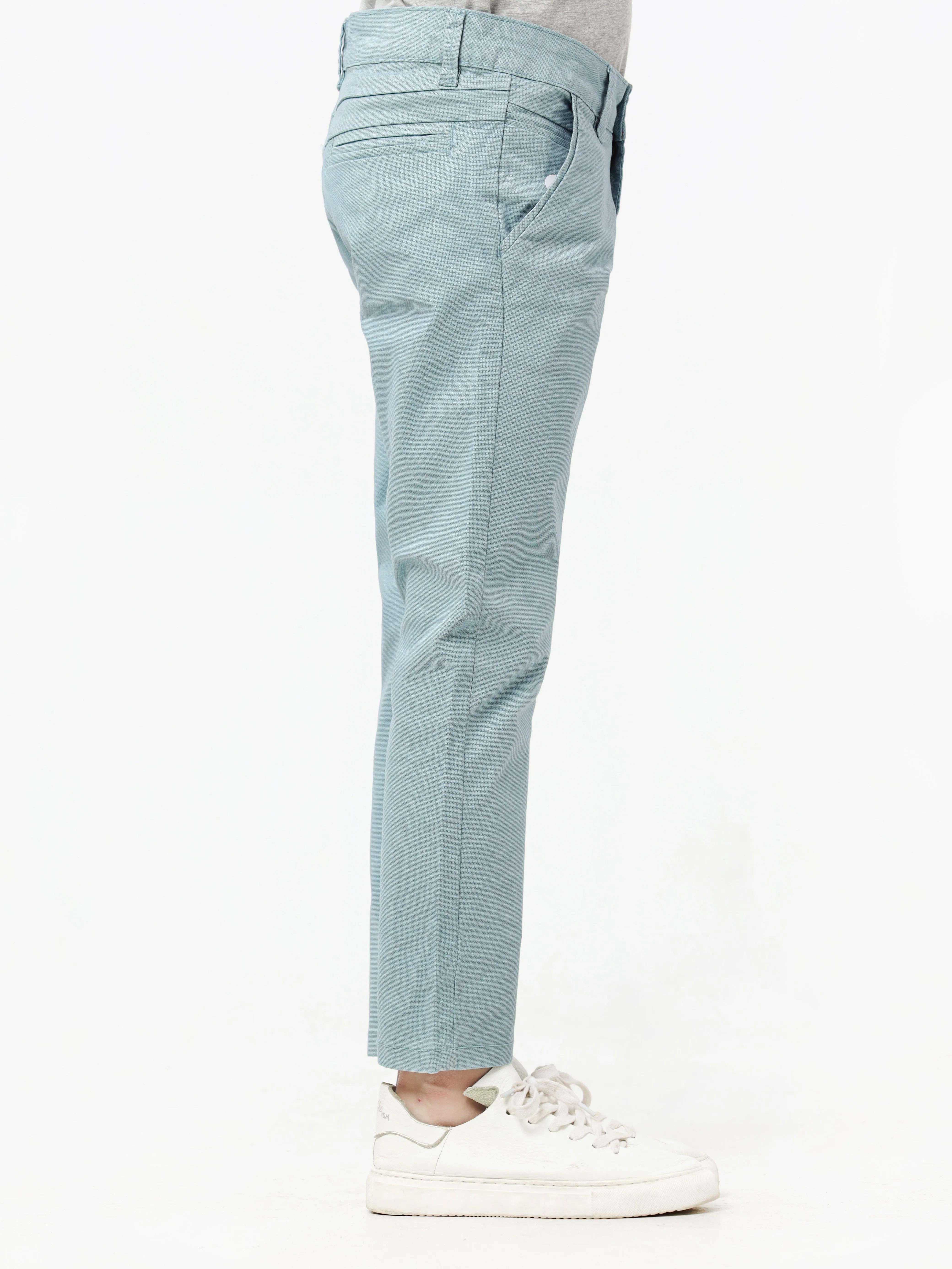 Boy's Light Blue Chino Pant - EBBCP23-006