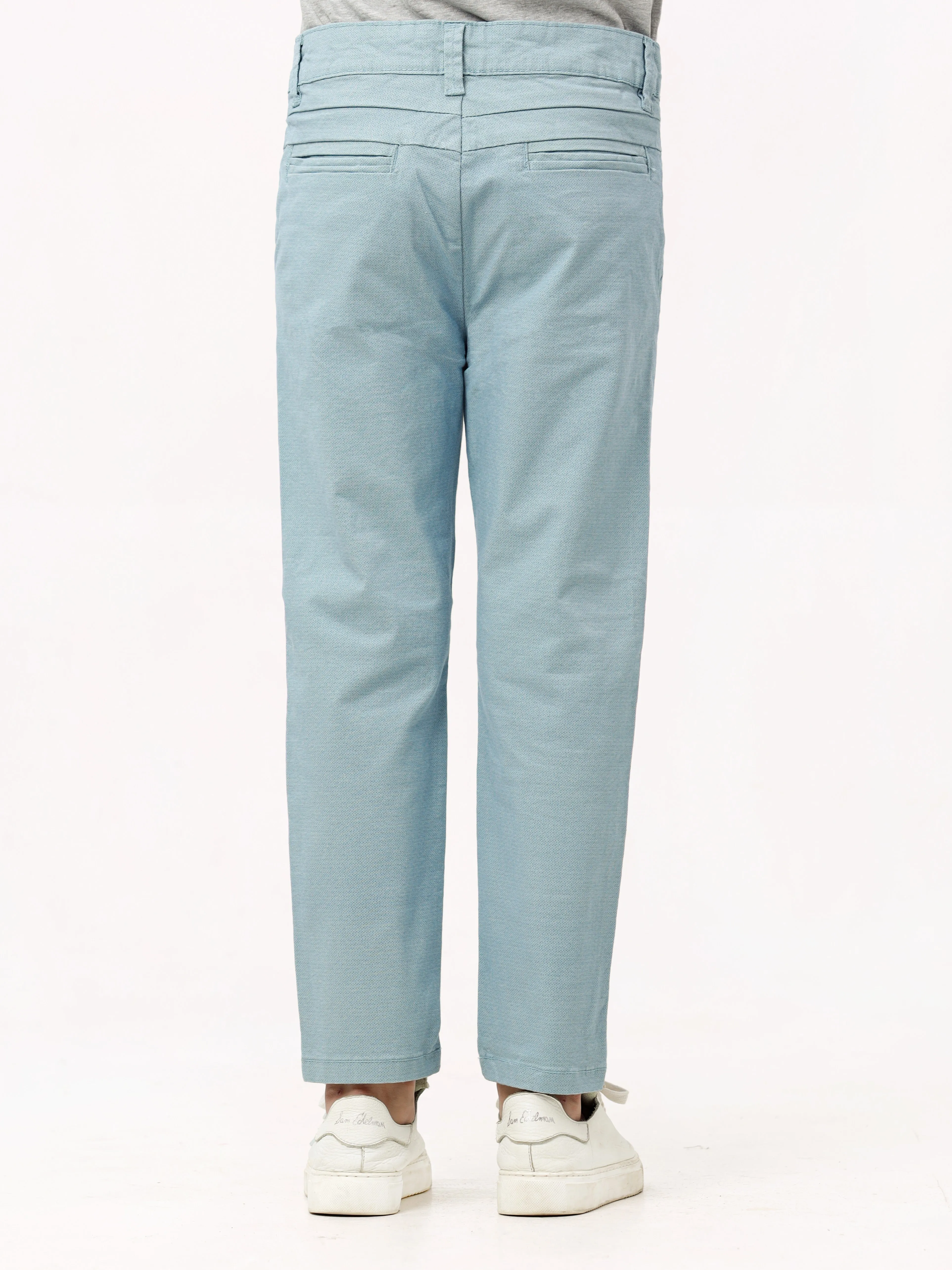 Boy's Light Blue Chino Pant - EBBCP23-006