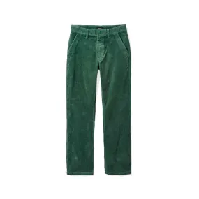 Brixton Choice Chino Regular Pant - Dark Forest Cord