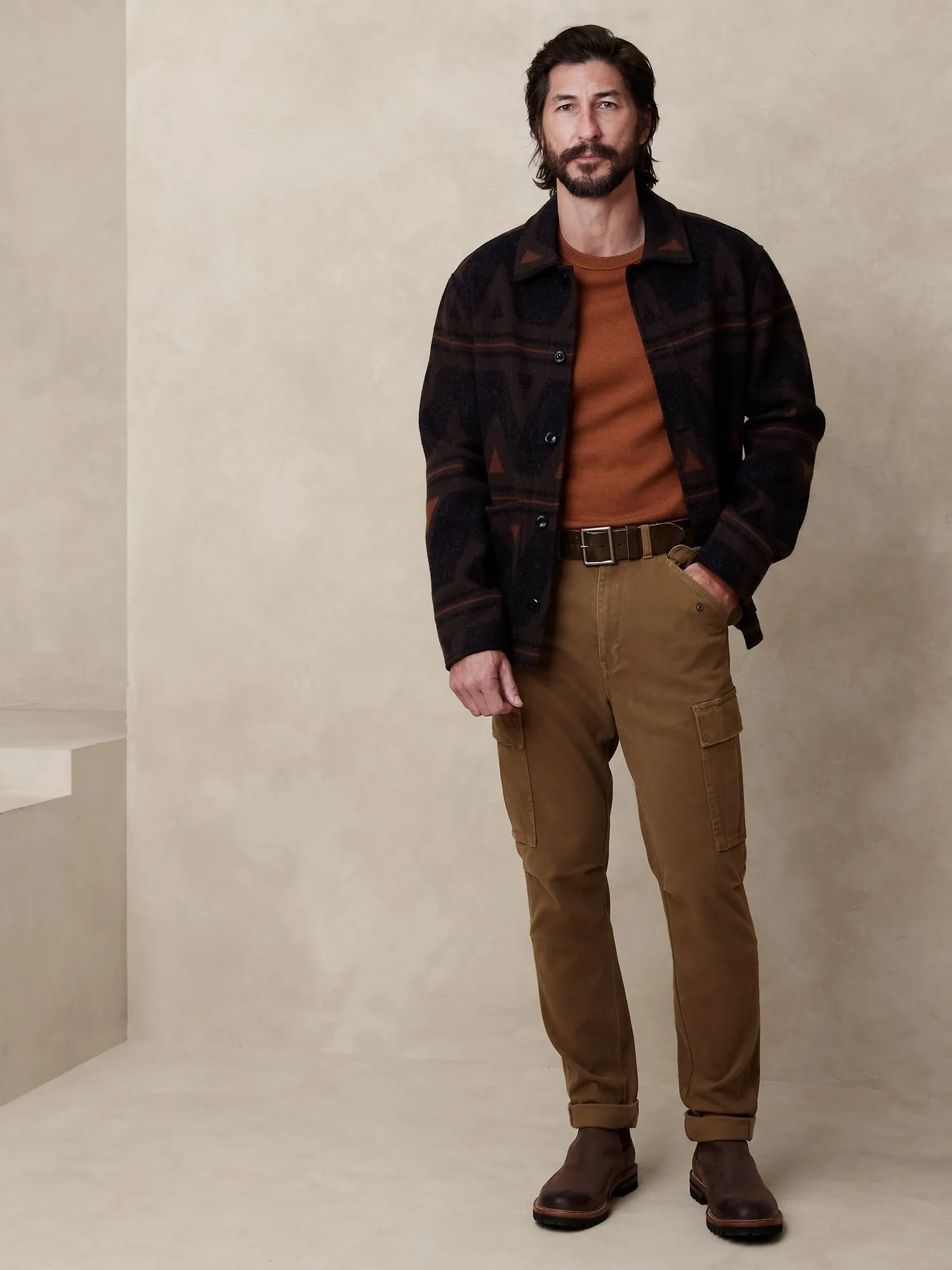 Brushed Traveler Cargo Pant