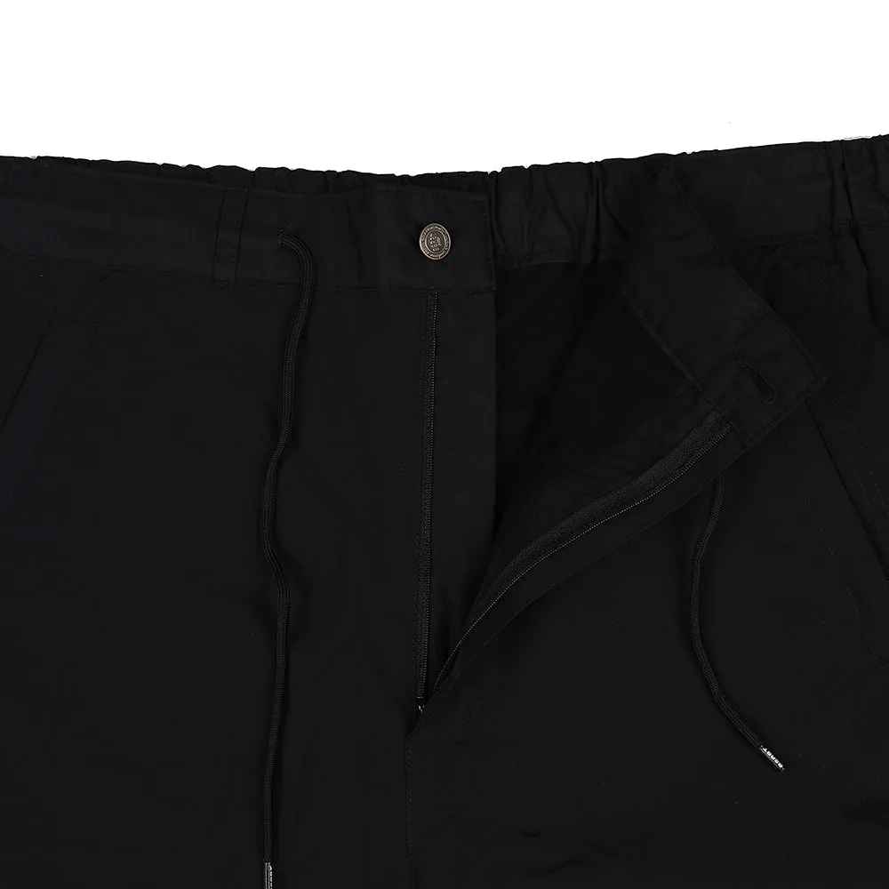 BSR HQ SUPER WIDE VENTILATION PANTS BLACK