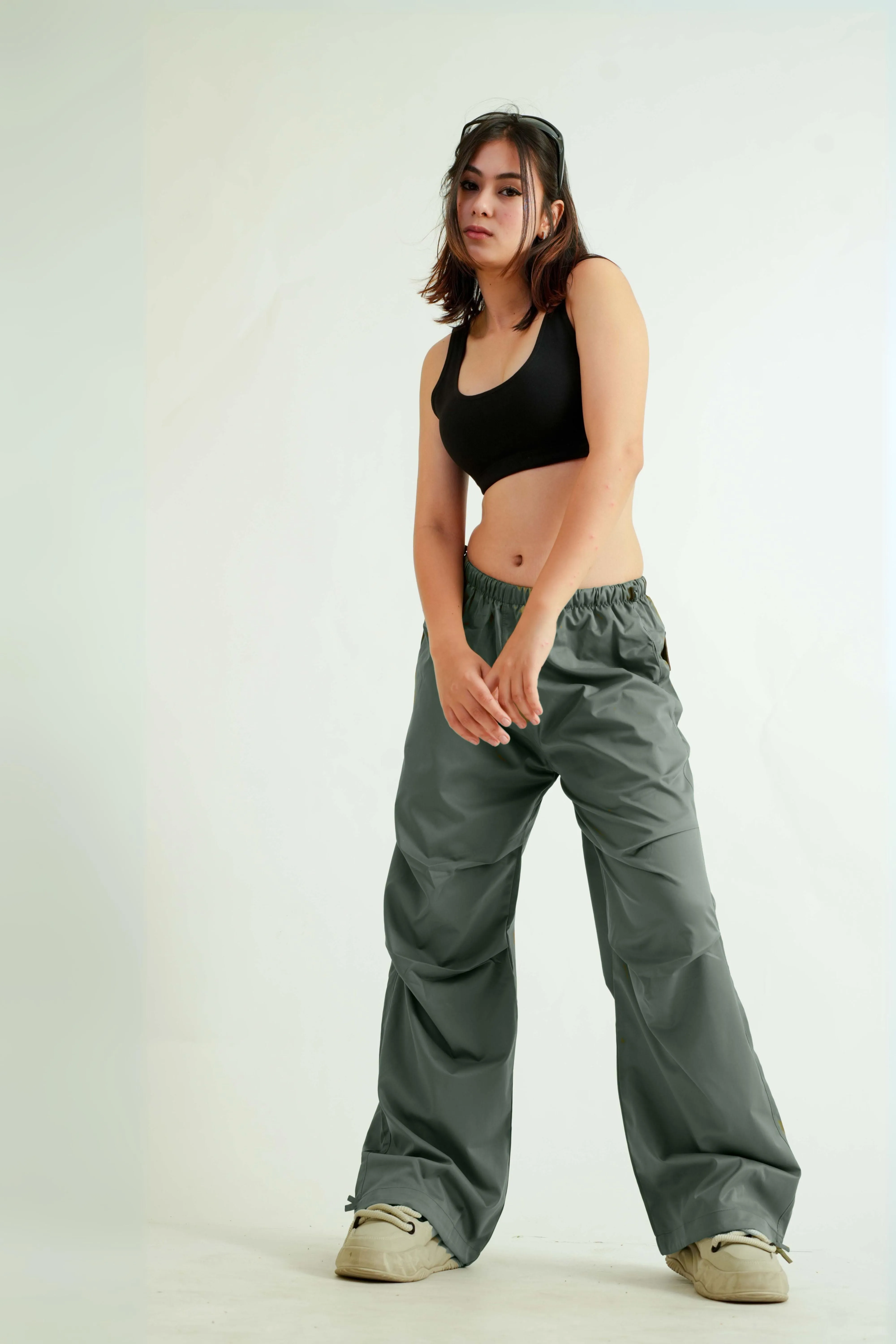 Burger Parachute Pants For Women