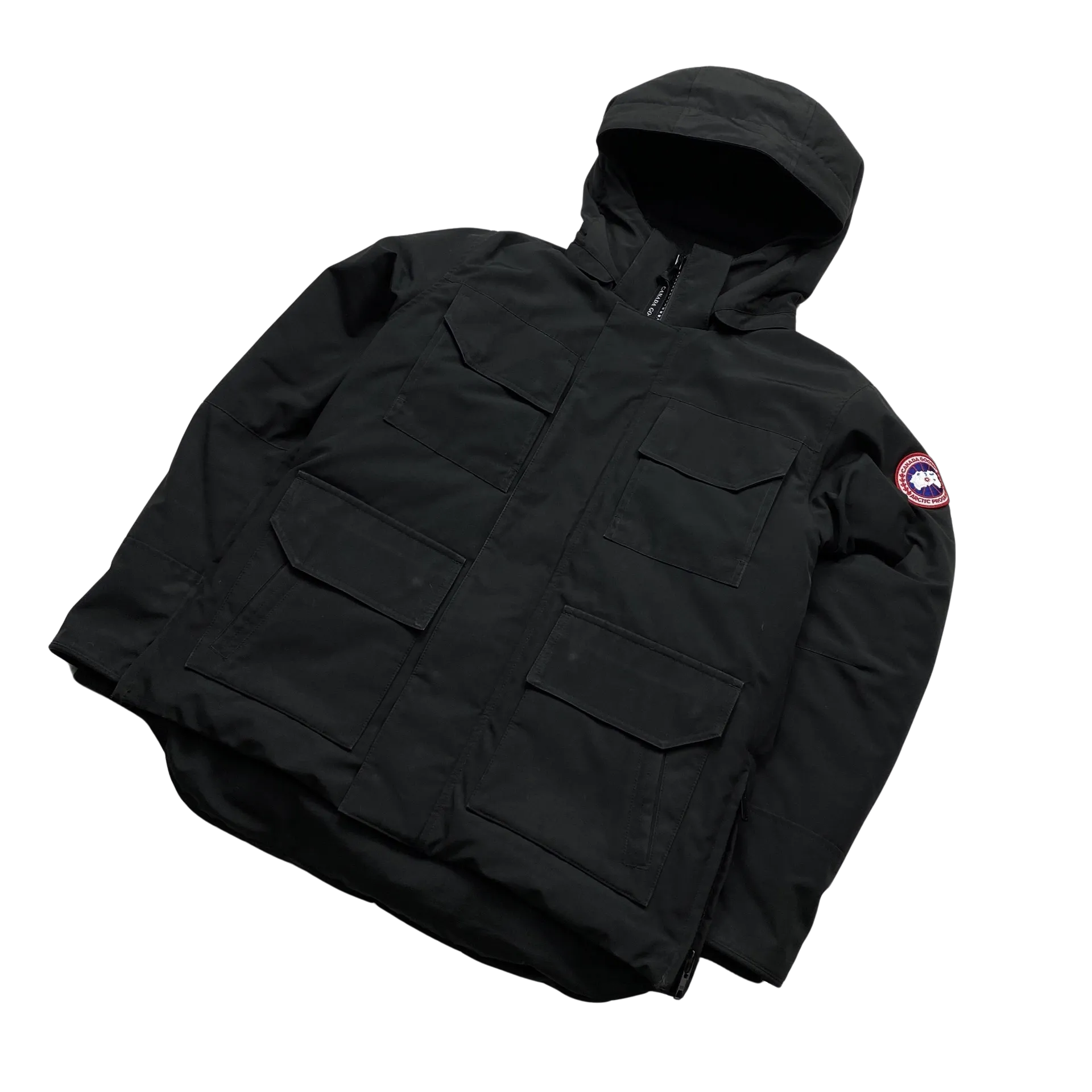 Canada Goose Maitland Black Premium Down Filled Multipocket Jacket - Medium