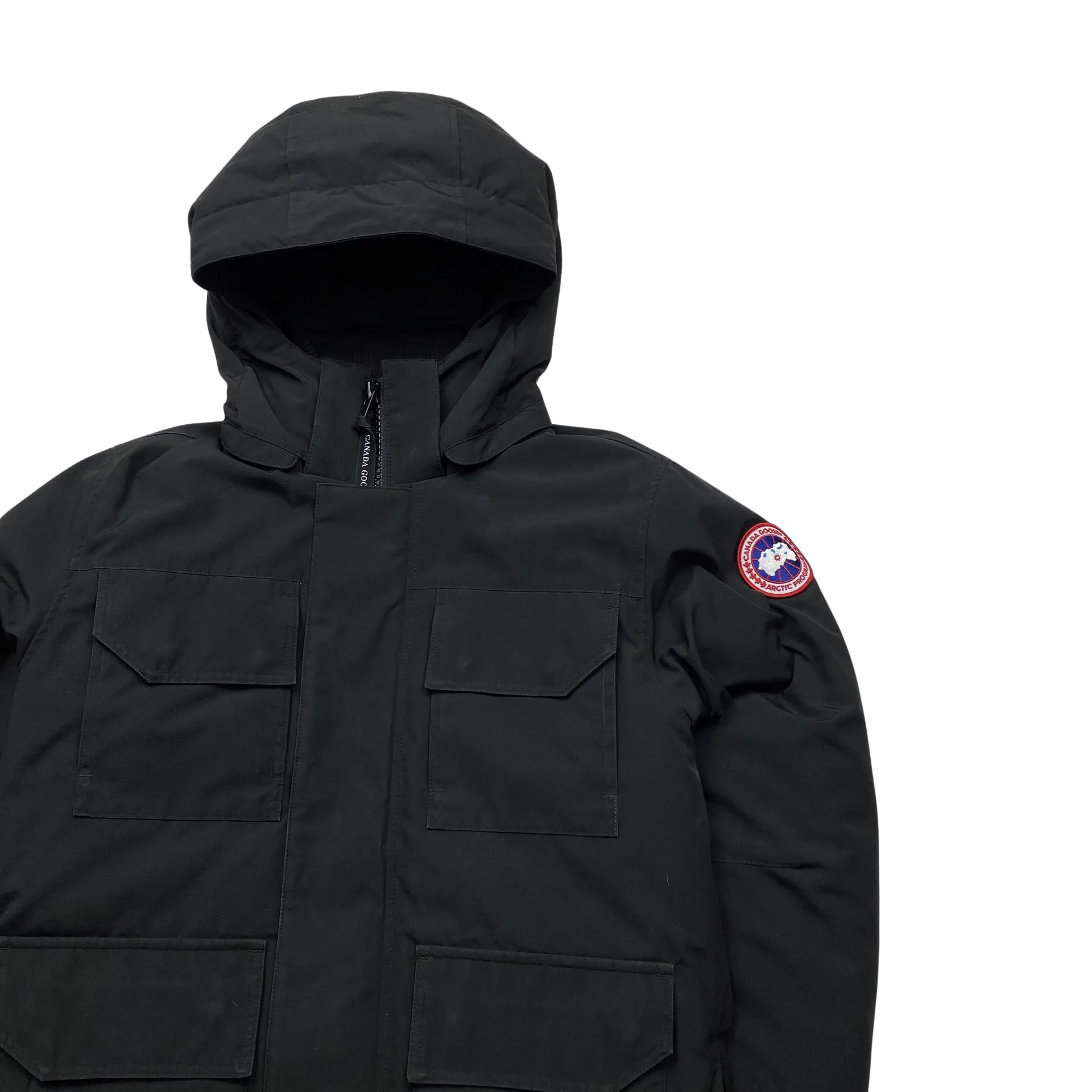 Canada Goose Maitland Black Premium Down Filled Multipocket Jacket - Medium