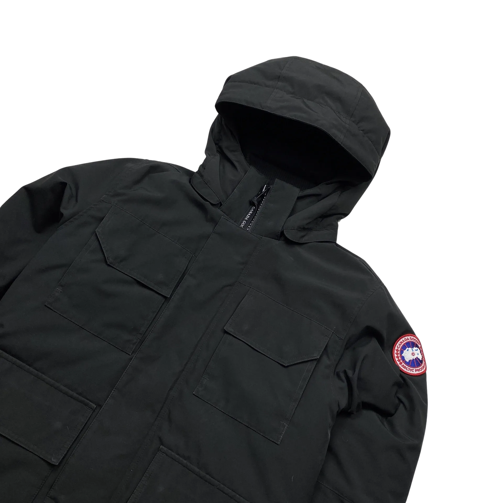 Canada Goose Maitland Black Premium Down Filled Multipocket Jacket - Medium