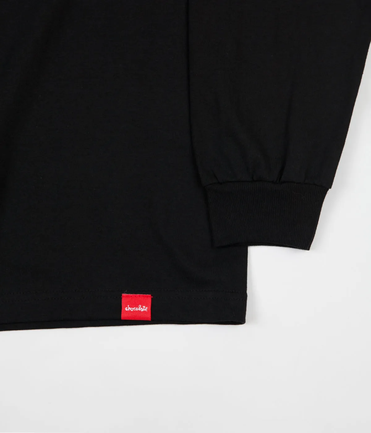 Chocolate Tidal Long Sleeve T-Shirt - Black