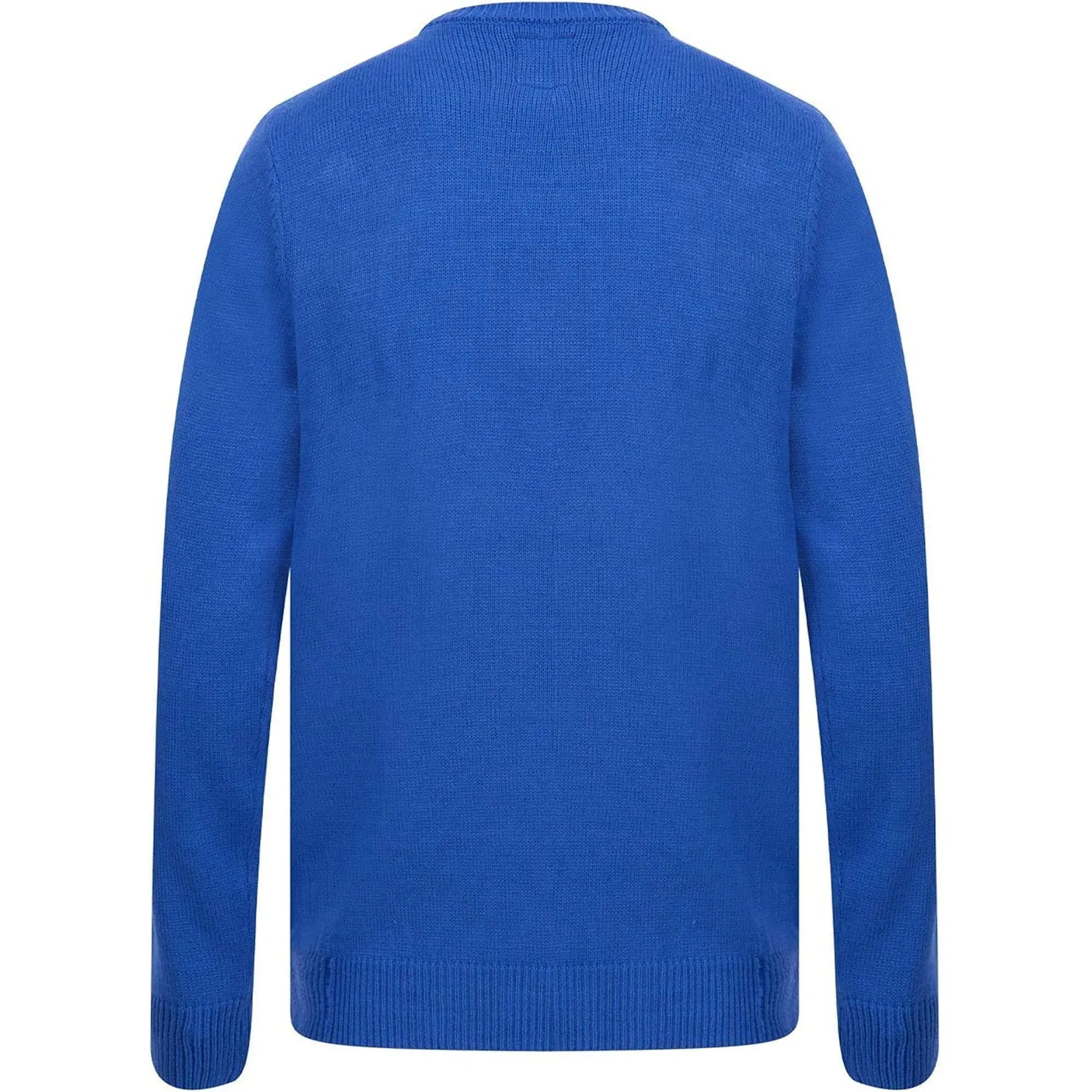 Christmas Polar Jumper Mens Christmas Jumper - Royal