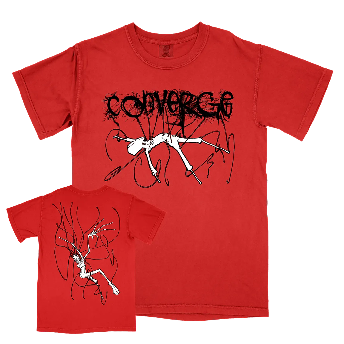 Converge "Forsaken" Premium Red T-Shirt