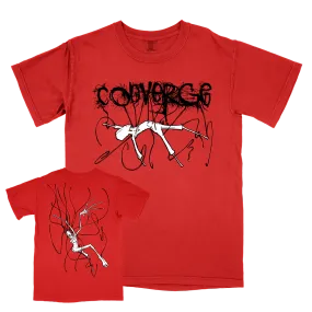 Converge "Forsaken" Premium Red T-Shirt