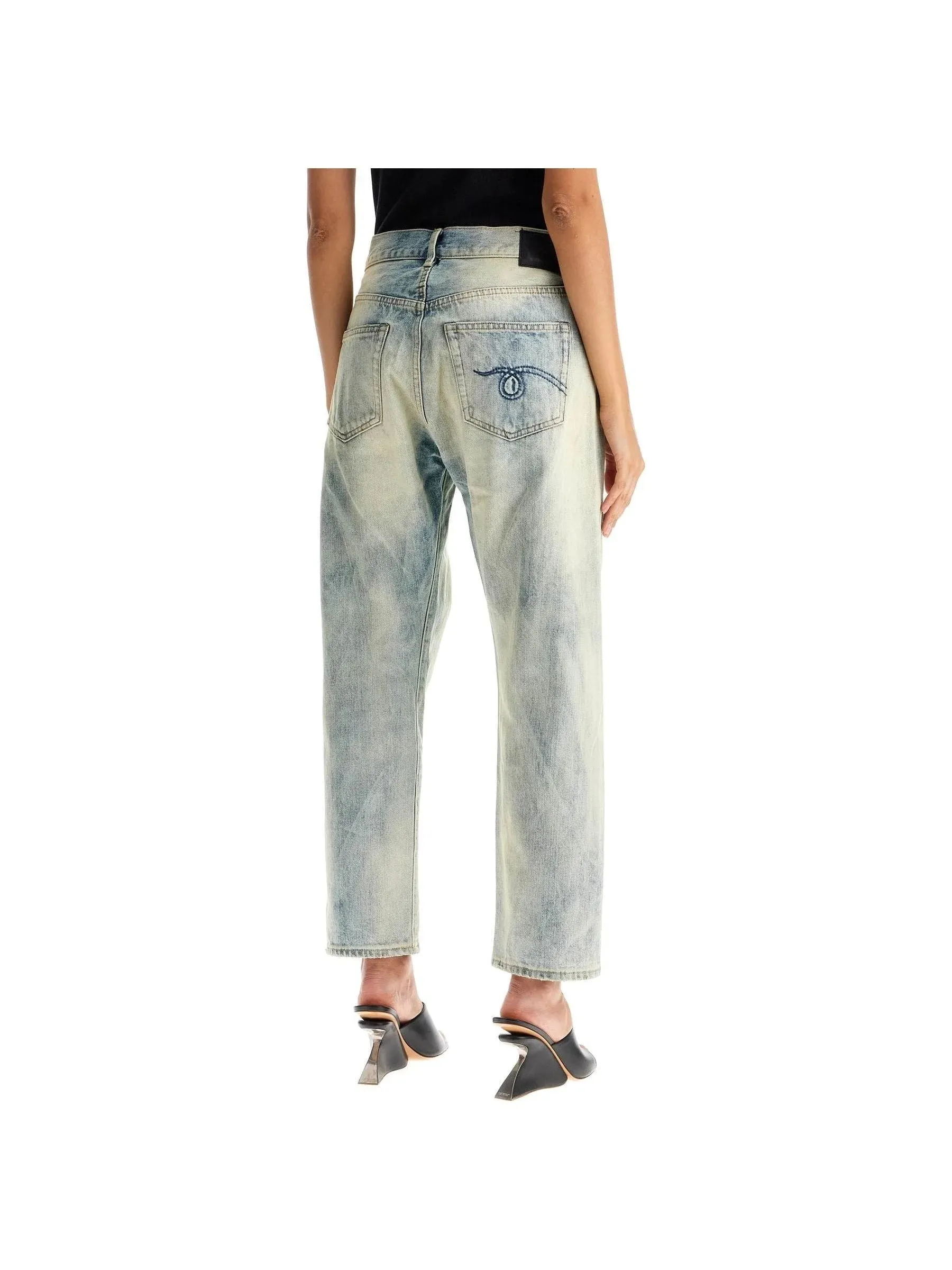 Crossover Denim Jeans