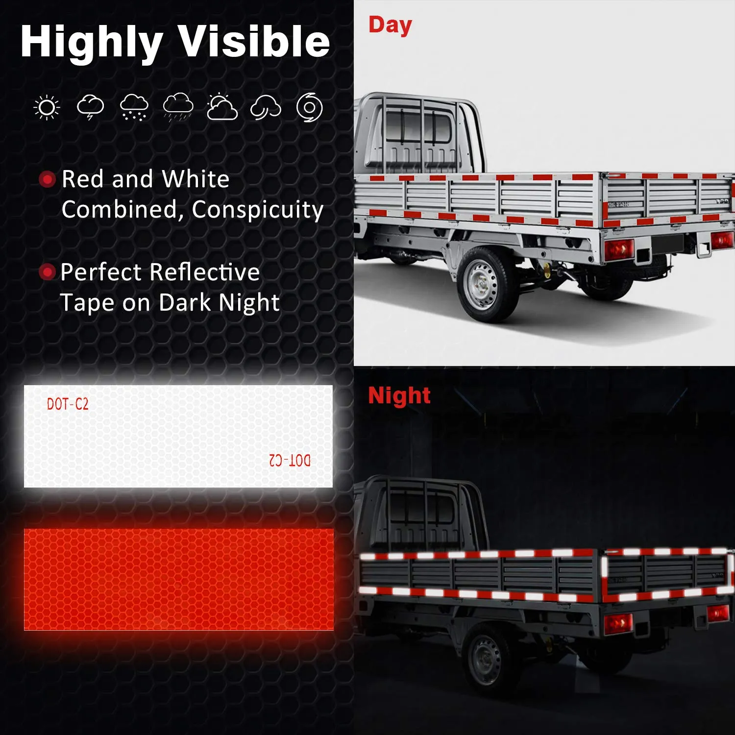 Dot Reflective Tape for Trailers