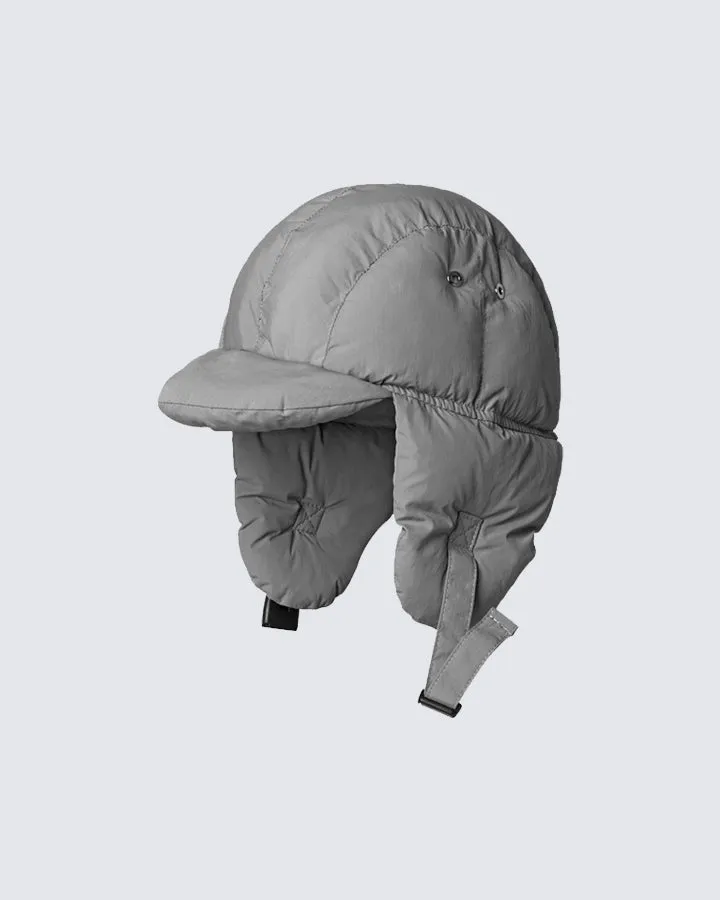 Down Padded Earflap Aviator Ski Hat