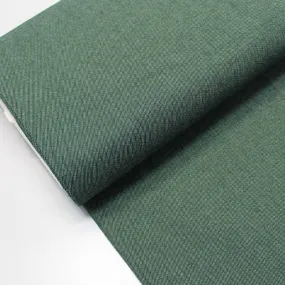 Dressmaking Coloured Stretch Denim - Forest Green