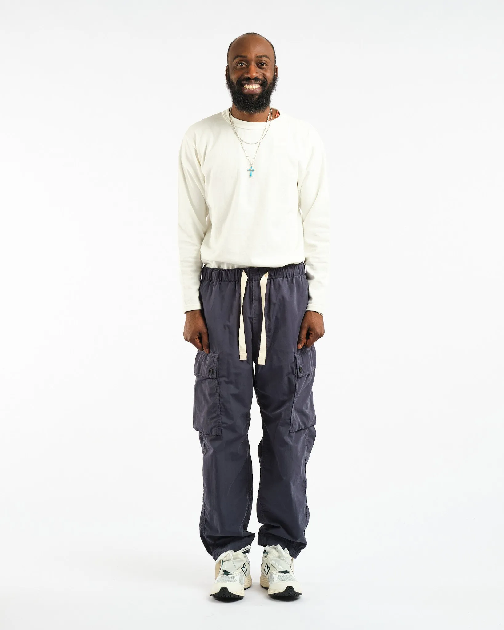 Easy Cargo Pants Marine Navy