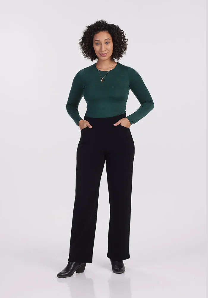 Ellie Wide Leg Pants - Petite