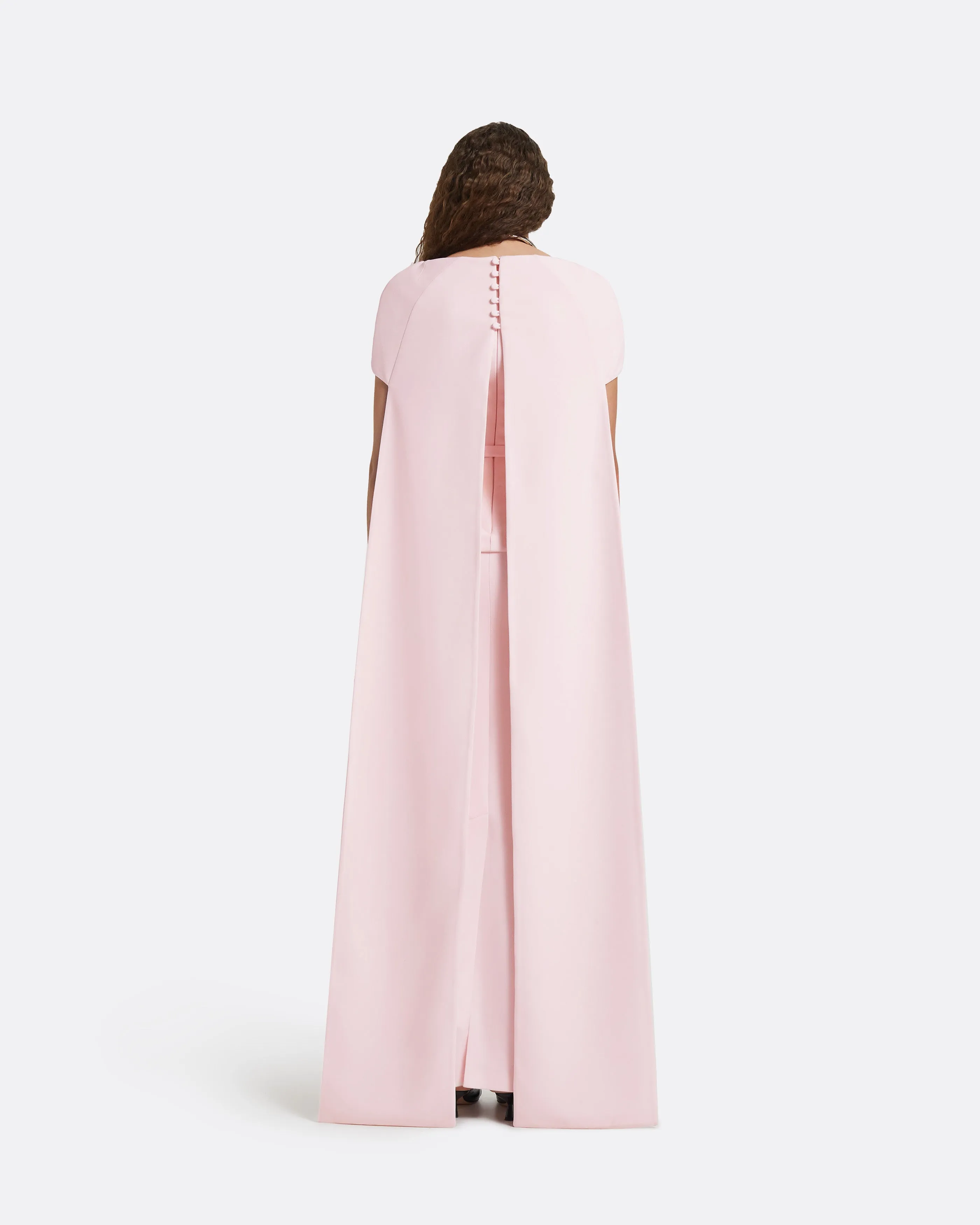 Erkin Barely Pink Long Dress