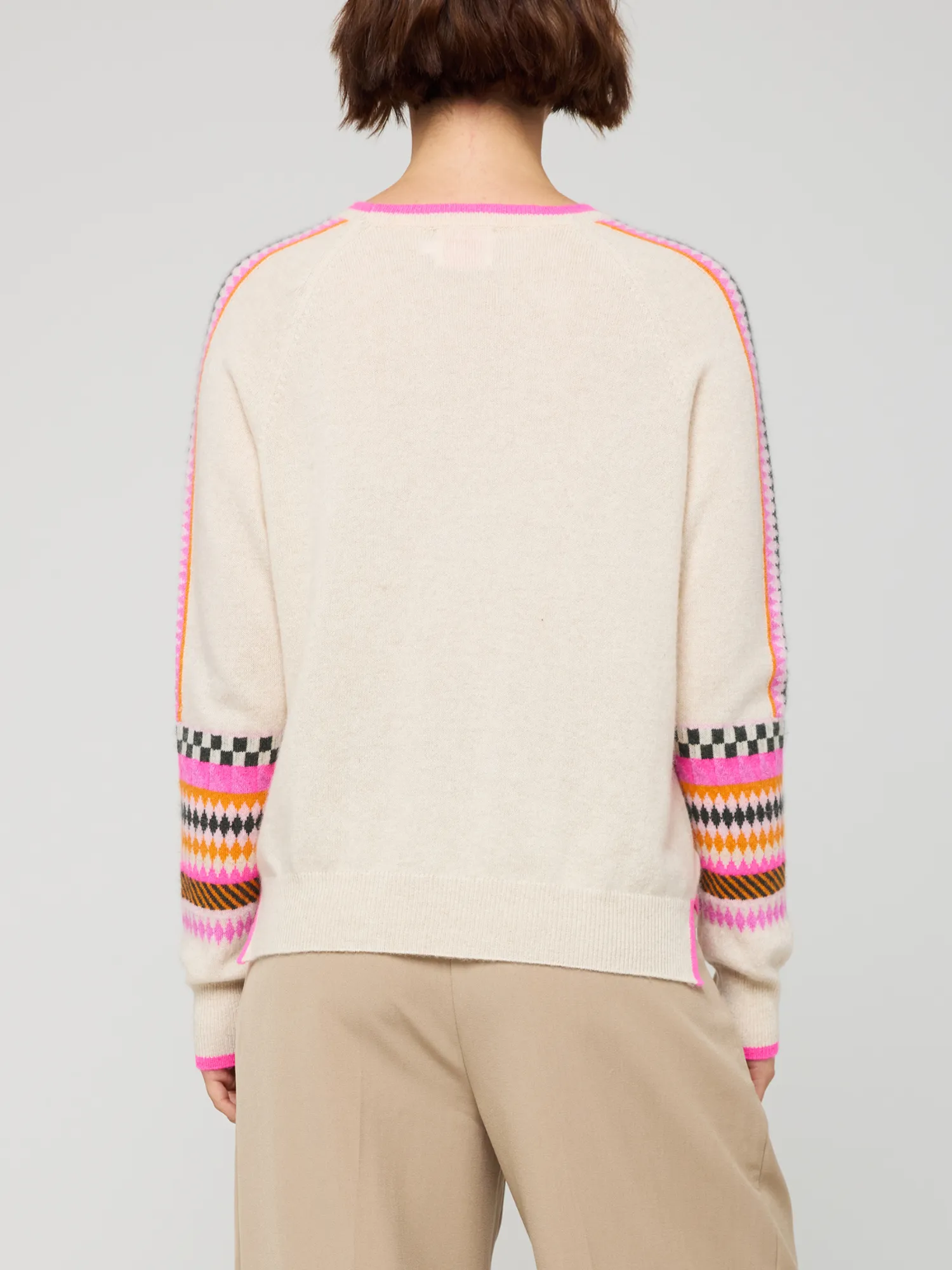 Fairisle Cashmere Round Neck