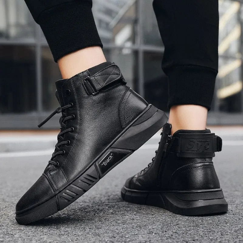 Fashion Shoes Autumn Winter Spring Boots Ankle Boots Boots High-top Shoes Men S4699957