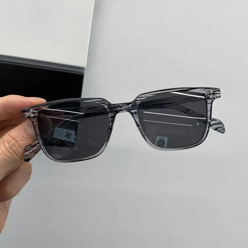 Fashion Stylish High-Quality Vintage Trend Square Retro Rectangle Sunglasses